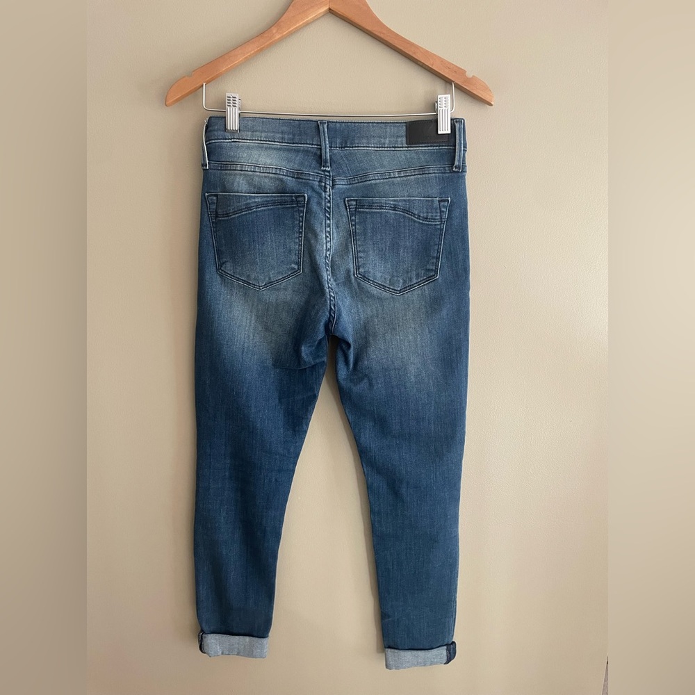 Express: Mid Rise Blue Denim Jeans - Picture 13 of 16